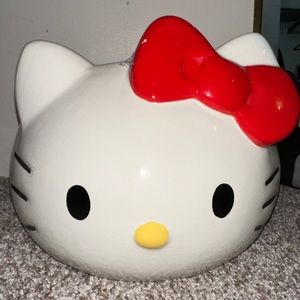 Hello Kitty Large Ceramic Planter Hand Painted
